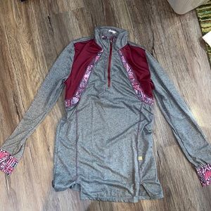 Maaji Gray Quarter Zip